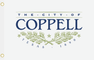 Fahne Coppell City (Texas) 90 x 150 cm 