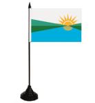 Tischflagge Coral Springs City 10 x 15 cm 