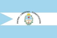 Flagge Corrientes Provinz Argentinien 