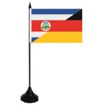 Tischflagge Costa Rica - Deutschland 10 x 15 cm 