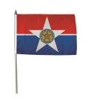 Stockflagge Dallas 30 x 45 cm 