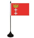 Tischflagge Danzig 10 x 15 cm 