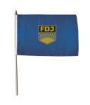 Stockflagge DDR FDJ 30 x 45 cm 