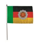 Stockflagge DDR Grenzpolizei 30 x 45 cm 