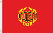 Fahne DDR DTSB 90 x 150 cm 