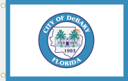 Fahne DeBary City (Florida) 90 x 150 cm 