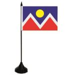 Tischflagge Denver City 10 x 15 cm 