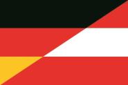 Aufkleber Deutschland-Österreich 