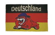 Glasreinigungstuch Deutschland Bulldogge 