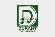 Aufkleber Durant City (Oklahoma) 