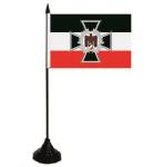 Tischflagge Eisernes Kreuz mit Adler 10 x 15 cm 