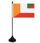 Tischflagge  Elfenbeinküste-Österreich 10 x 15 cm 