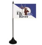 Tischflagge Elk River City (Minnesota) 10 x 15 cm 