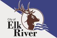 Aufkleber Elk River City Minnesota 