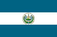 Miniflag El Salvador 10 x 15 cm 