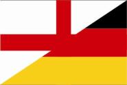 Aufkleber England - Deutschland 