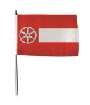 Stockflagge Erfurt 30 x 45 cm 