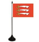 Tischflagge Essex 10 x 15 cm 