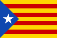 Flagge Estelada Blava 