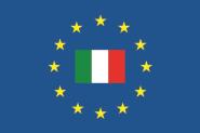 Aufkleber Europa mit Italien 