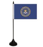 Tischflagge FBI 10 x 15 cm 