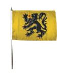 Stockflagge Flandern 30 x 45 cm 