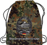 U24® Turnbeutel Flecktarn BW Panzergrenadiertruppe 
