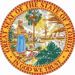 Aufkleber Florida Siegel Seal 