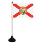 Tischflagge Florida 10 x 15 cm 