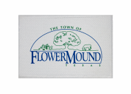 Aufnäher Flower Mound (Texas) Patch 9 x 6 cm 