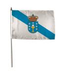 Stockflagge Galizien 30 x 45 cm 