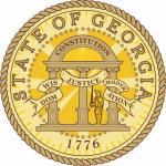 Aufkleber Georgia Siegel Seal 