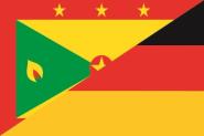 Flagge Grenada - Deutschland 