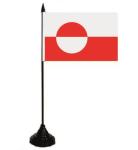 Tischflagge Grönland 10 x 15 cm 