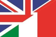 Aufkleber Grossbritannien-Italien 