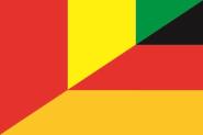 Flagge Guinea - Deutschland 