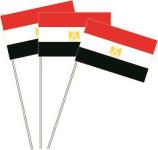 Papierfahnen Ägypten 
