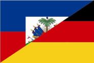 Flagge Haiti - Deutschland 