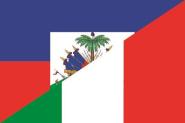 Aufkleber Haiti-Italien 