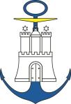 Aufkleber Hamburg Hafen Wappen 