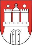 Aufkleber Hamburg Wappen 
