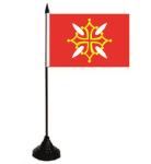 Tischflagge Haute Garonne 10 x 15 cm 