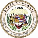 Aufkleber Hawaii Siegel Seal 