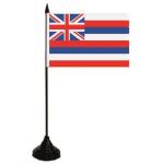 Tischflagge Hawaii 10 x 15 cm 