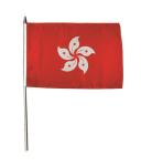 Stockflagge Hong Kong 30 x 45 cm 