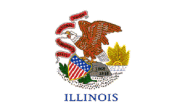 Flagge Illinois 