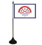 Tischflagge Independence City (Missouri) 10x15 cm 