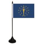 Tischflagge Indiana 10 x 15 cm 
