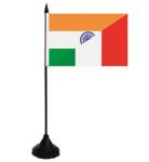 Tischflagge Indien-Italien 10 x 15 cm 
