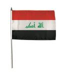 Stockflagge Irak 30 x 45 cm 